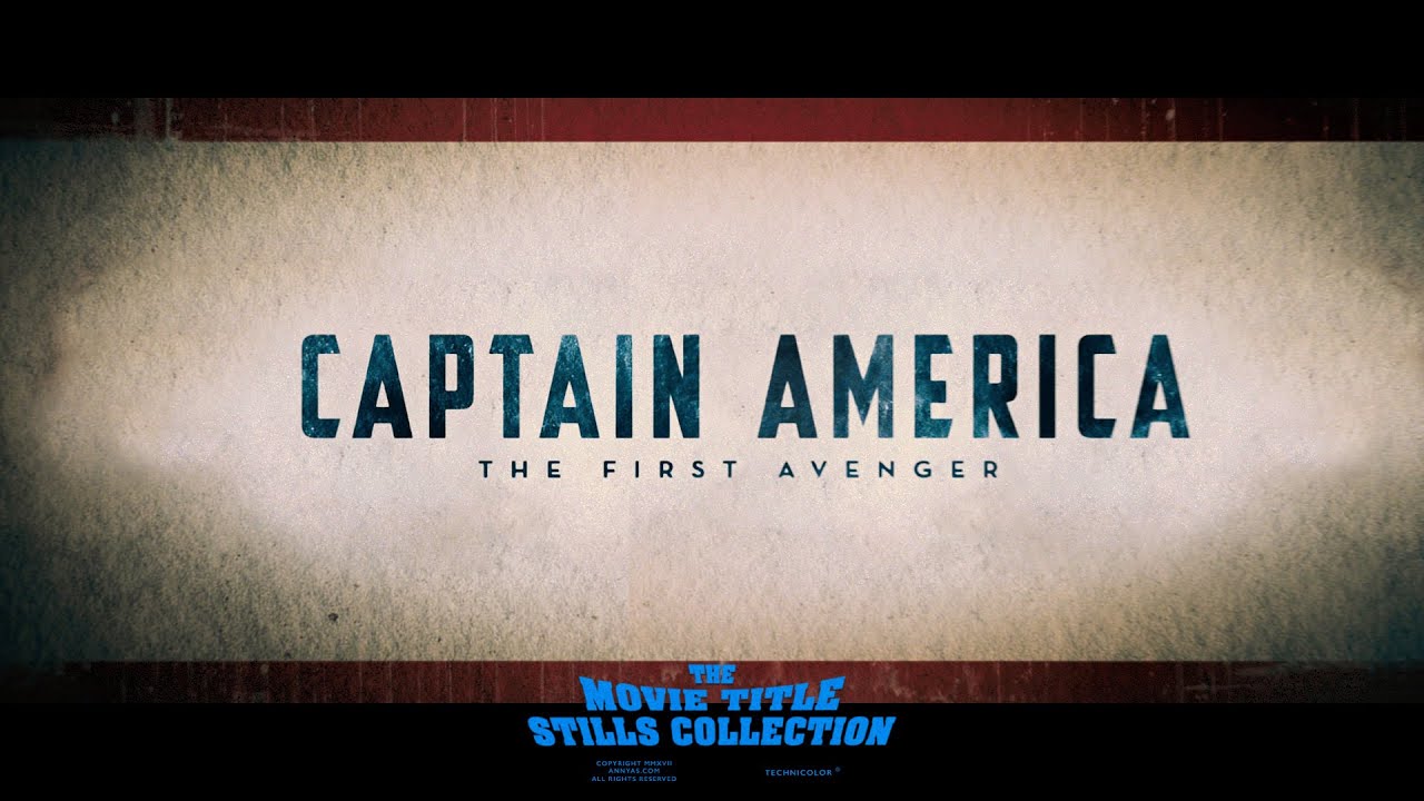 Captain America: The First Avenger (2011) main-on-end title sequence