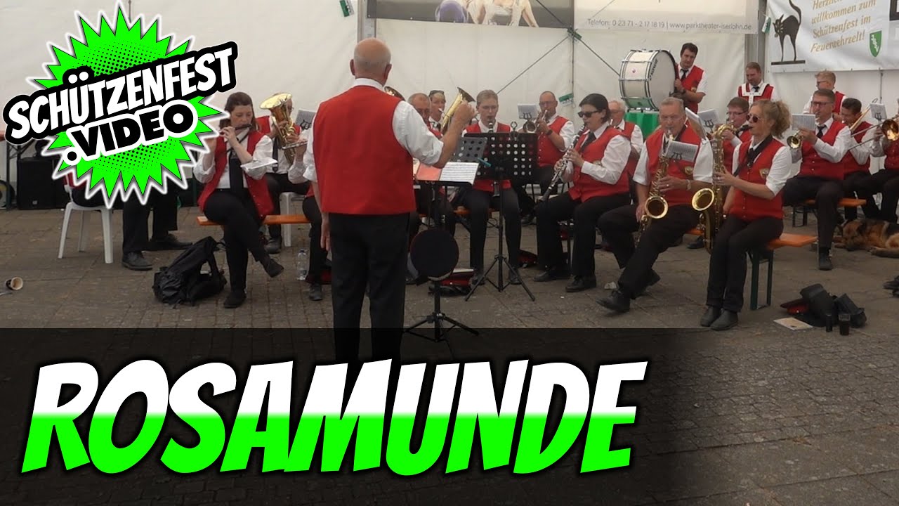 🟢 Rosamunde 🎼 | Ruhrtalbläser Menden - Halingen | Blasmusik | Live | Schützenfest Iserlohn