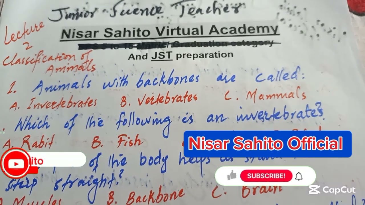 Science MCQs 2025 | JST Test Prep | BPS 5 to 15 | IBA Sukkur STS Preparation #ibasukkur #jst #nisar 