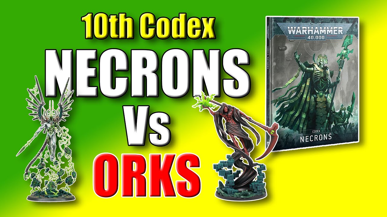 Hypercrypt Legion Battle Report Vs Orks - 10th Edition Codex