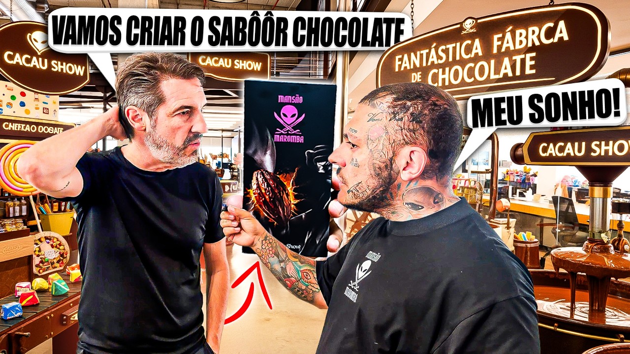 VISITEI A FABRICA DA CACAU SHOW - ME SURPREENDI 