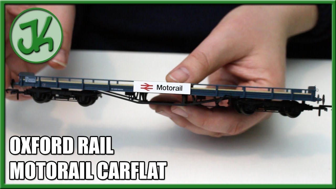 Oxford Rail Motorail Carflat - OR76CAR003 - Unboxing and Review