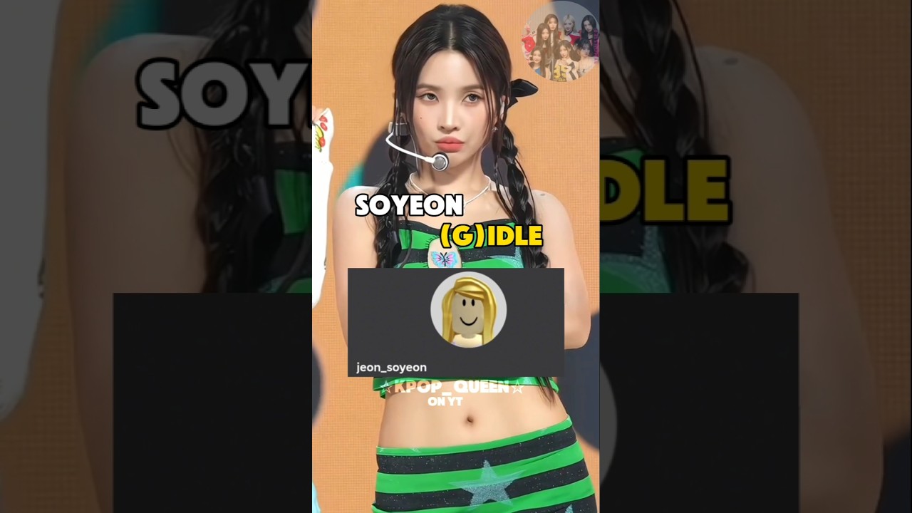 K-IDOLS who have ROBLOX accounts pt2 #kpop #babymonster #blackpink #gidle #twice #jypentertainment