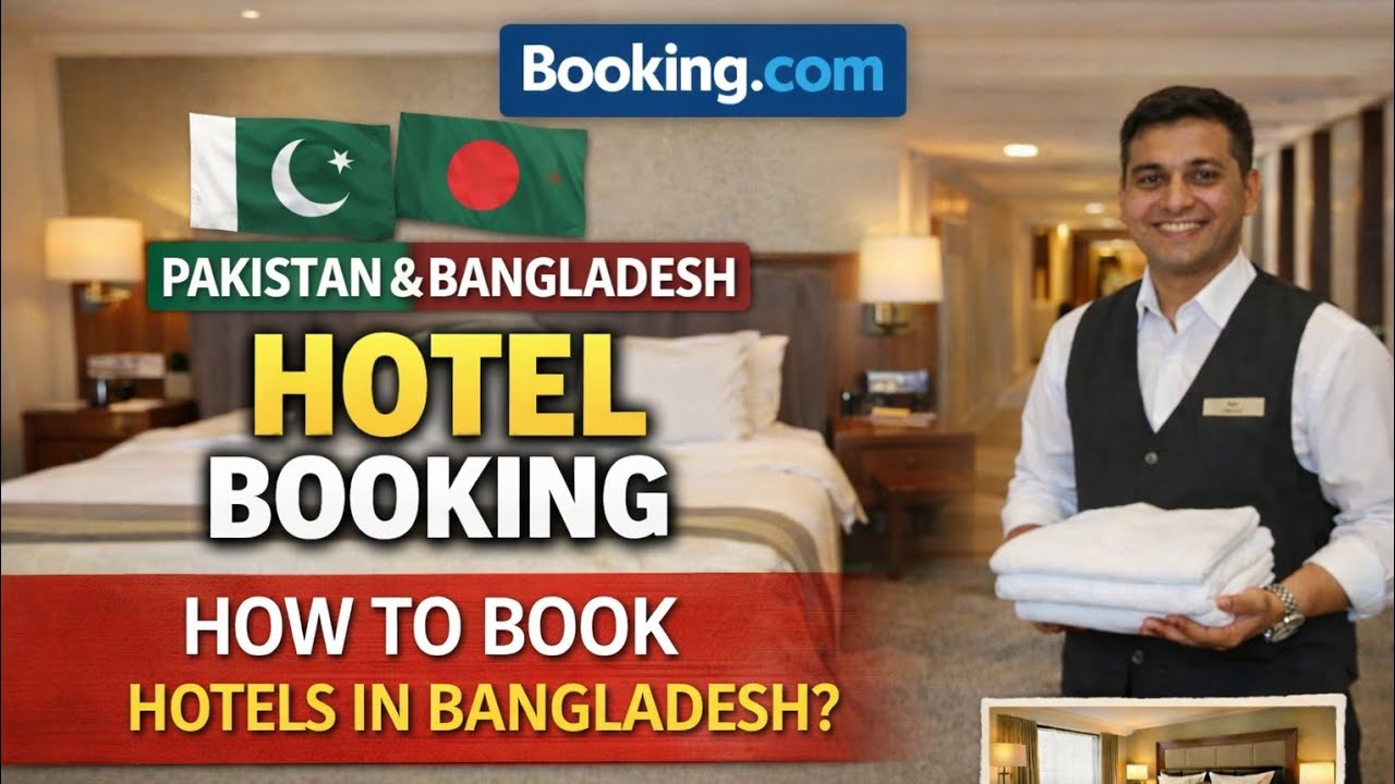 How to Book Hotels in Bangladesh Online | Hotel Booking App & Booking.com Guide