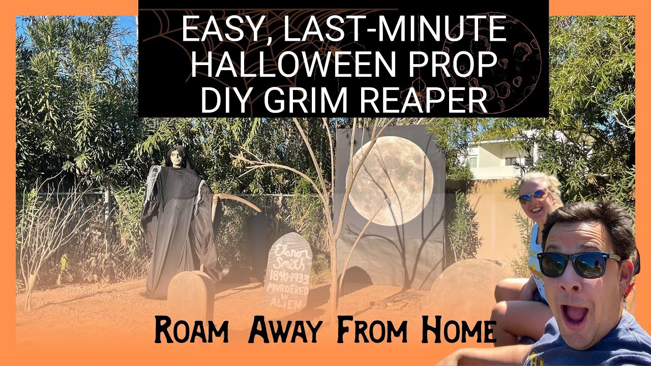 DIY Grim Reaper | how to build this Halloween prop