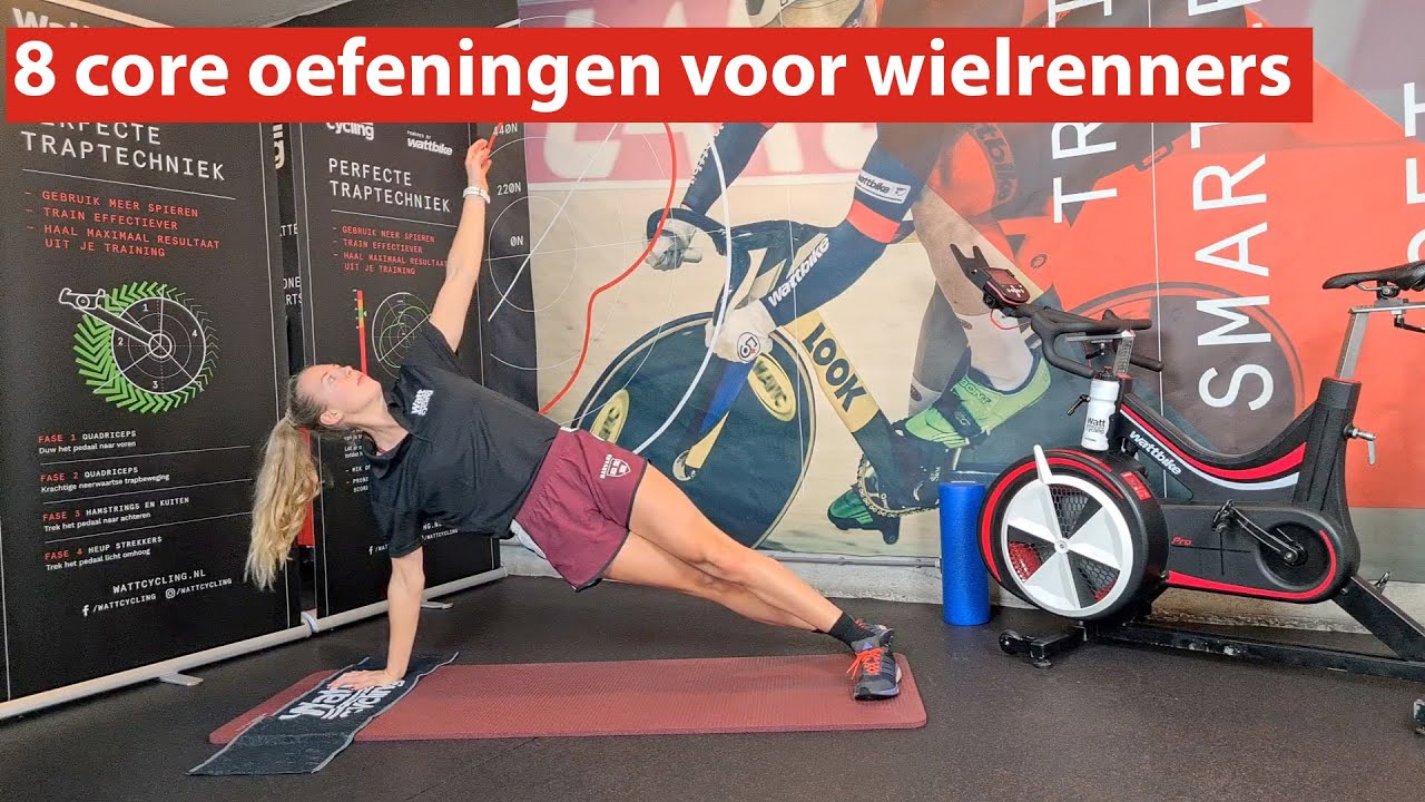 8 core stability oefeningen voor wielrenners