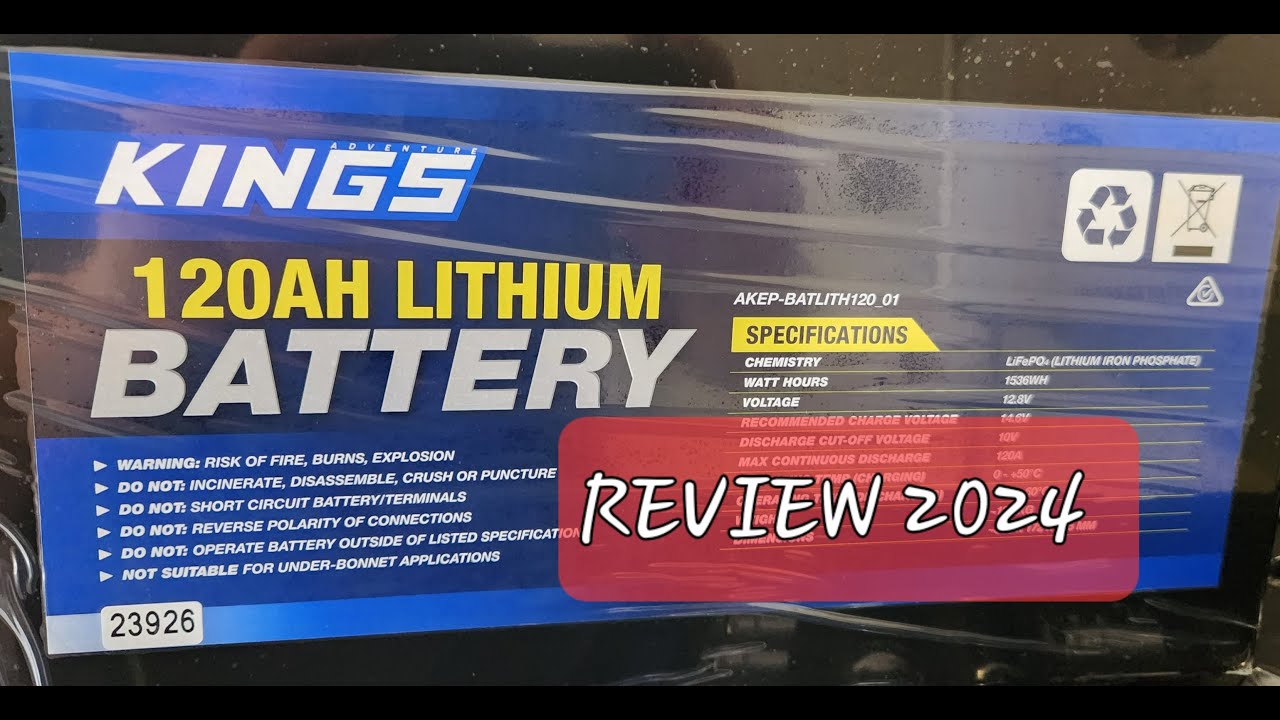 KINGS 120AH LITHIUM BATTERY REVIEW