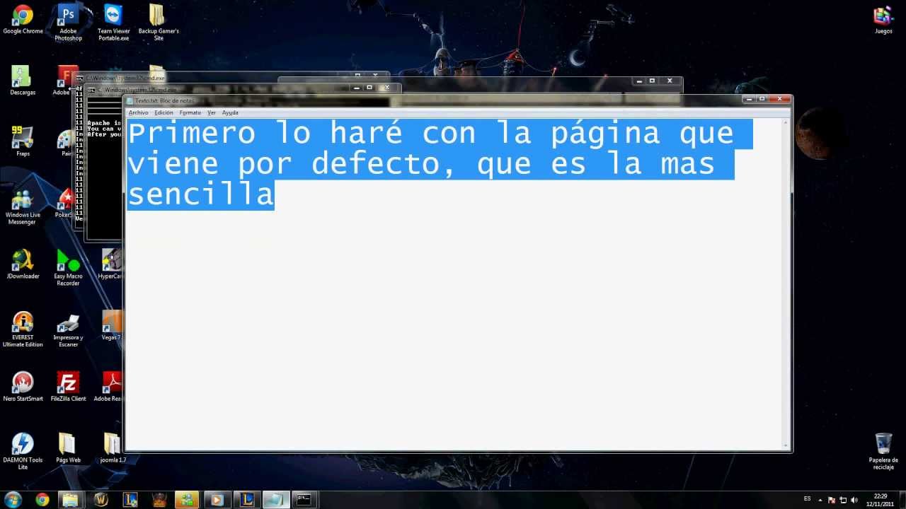 Página de Cuentas Server WoW + Tutorial ponerla online