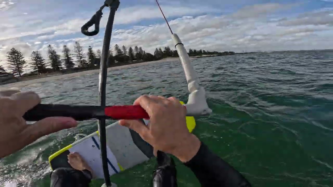 Kite Foiling - Monterey Beach - Longer runs - 4k