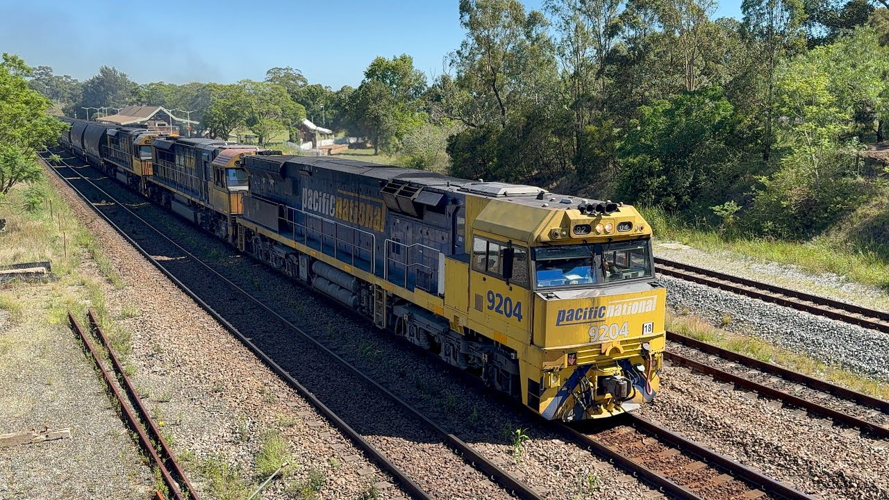 Pacific National’s 9204, TT128 & LDP002 at East Maitland - 9/1/26