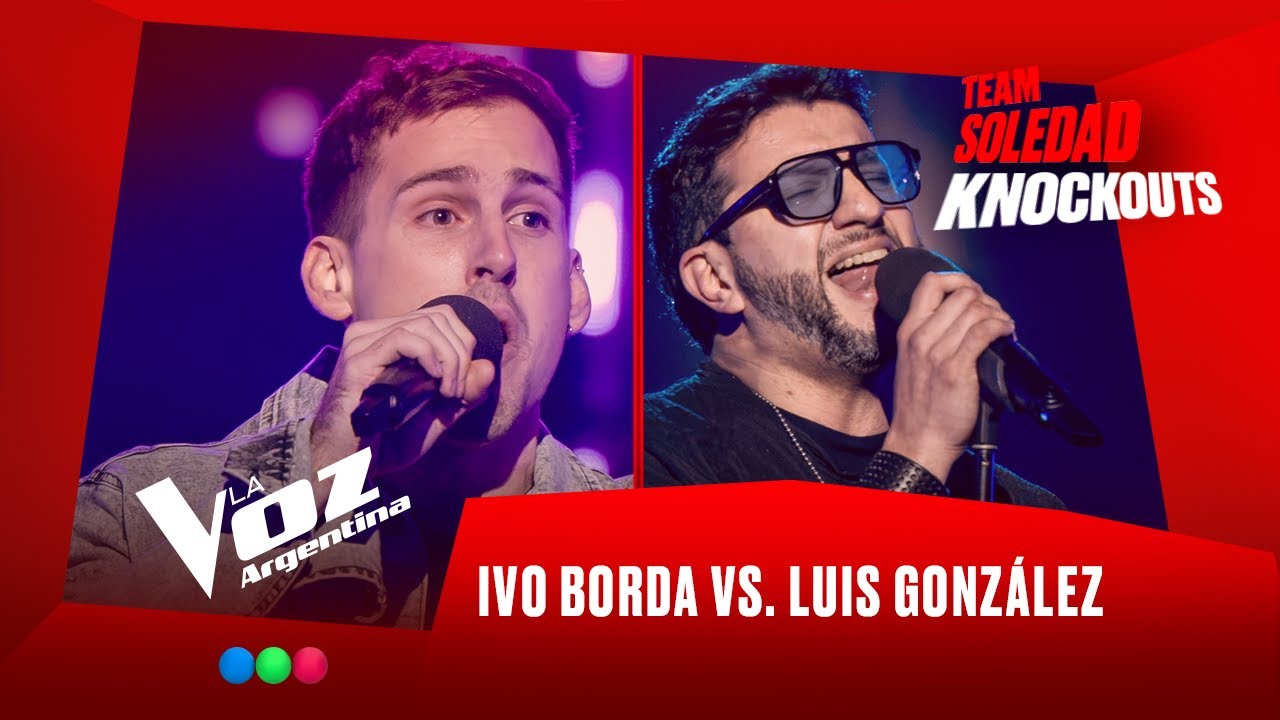 Ivo Borda vs. Luis González - Team Soledad - Knockouts - La Voz Argentina 2025