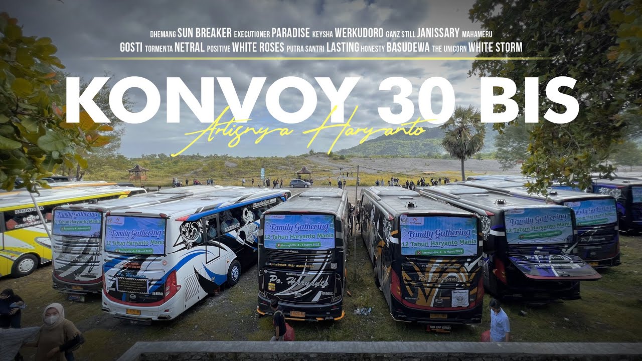 KONVOY 30 UNIT FULL ARTISNYA HR! - Ramaikan Kota Jogja 🔥 Famgath Haryanto Mania 2022 (Part 2)