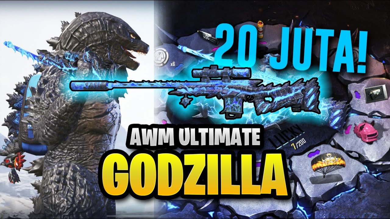 BANGALEX TOP UP 20 JUTA BELI AWM GODZILLA ULTIMATE MAX LEVEL - PUBG MOBILE