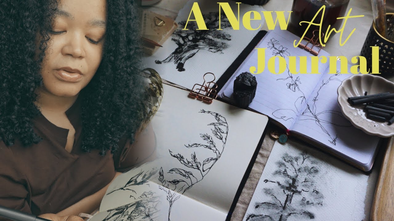 HOW TO START A NEW ART JOURNAL: LINE, FORM & CREATIVE SIMPLICITY