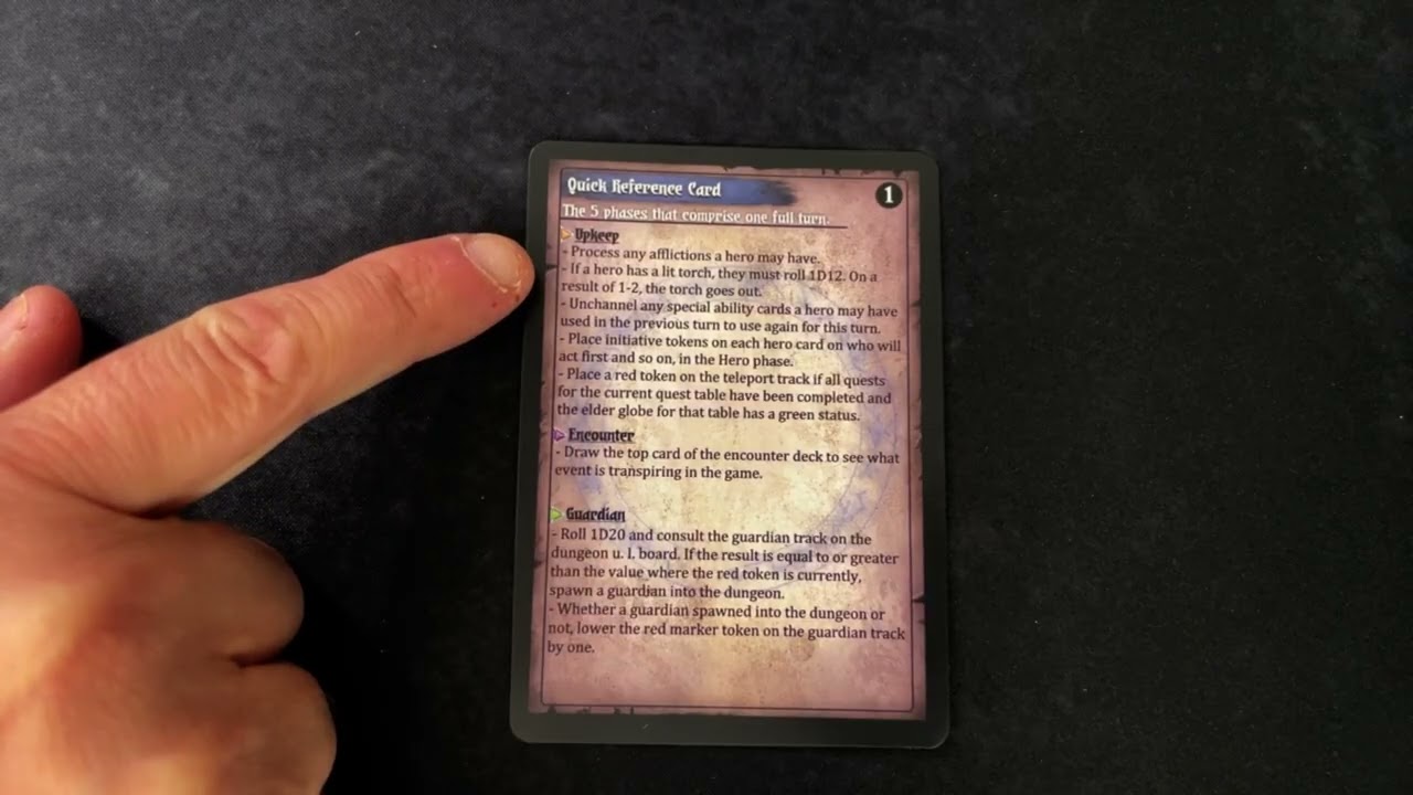 Dungeon Crusade Rulebook - Phases Overview
