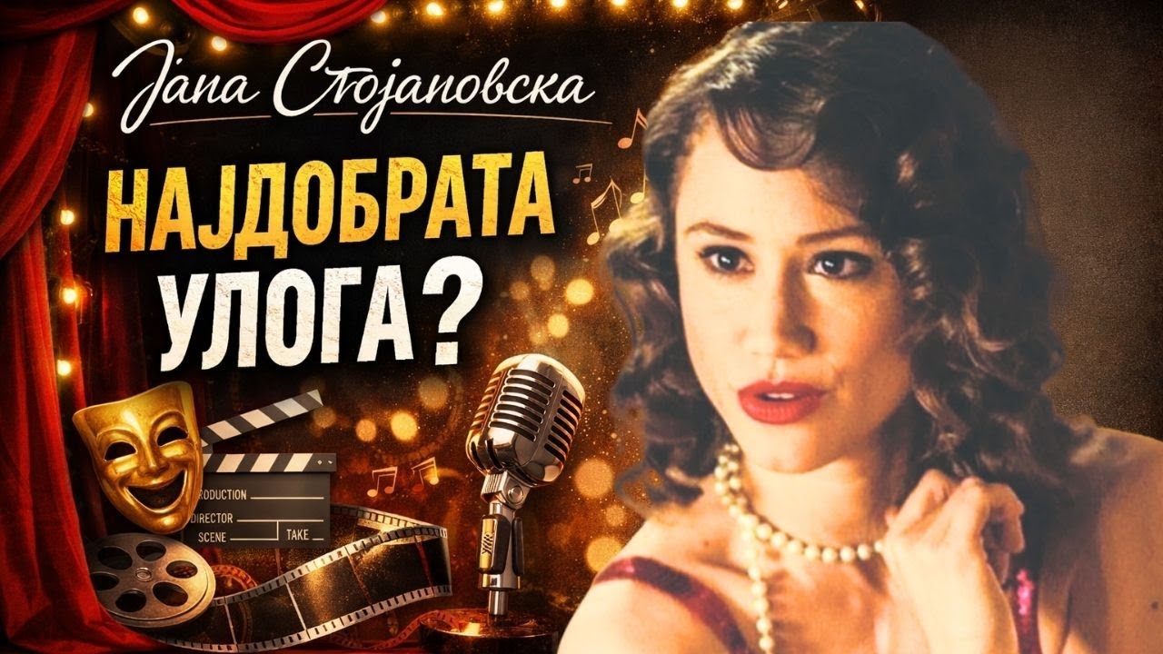 Јана Стојановска во РеТрн: Гласот што ги спојува театарот,филмот и музиката