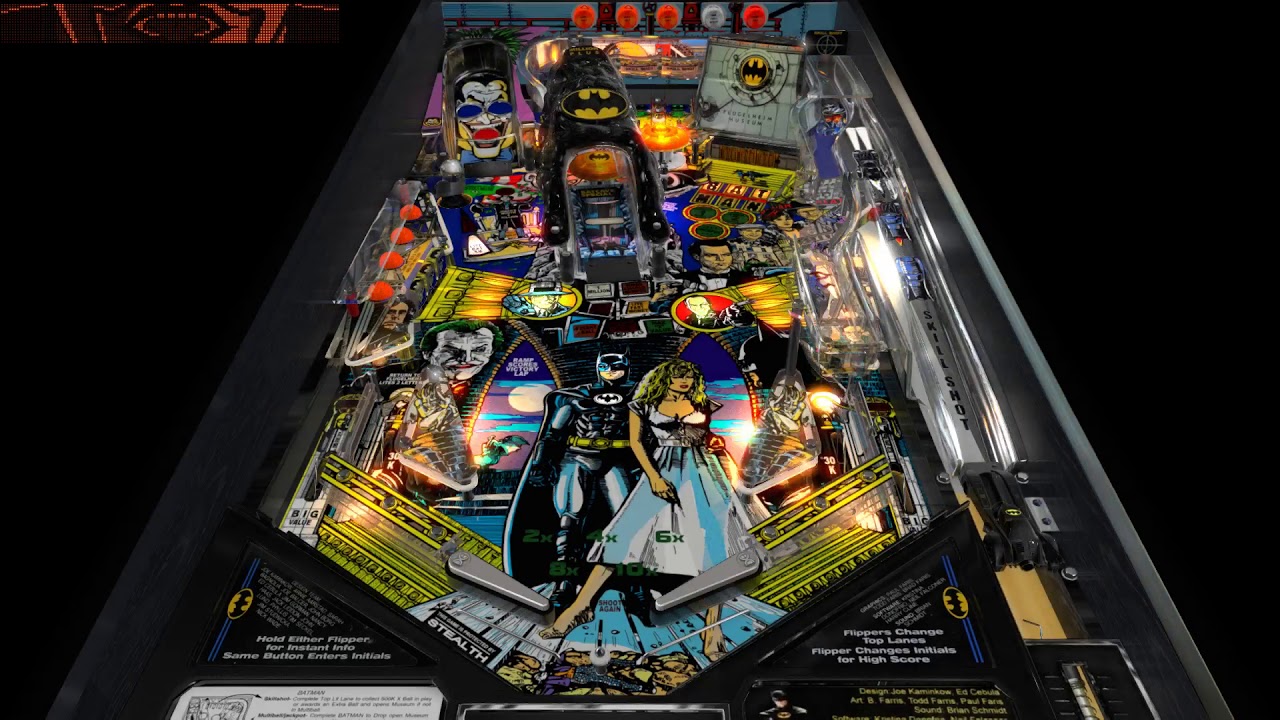 Batman Data East Pinball VPX