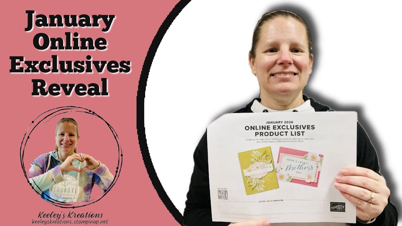 Must-See Stampin' Up! January Online Exclusives 2026 | New Crafting Favorites