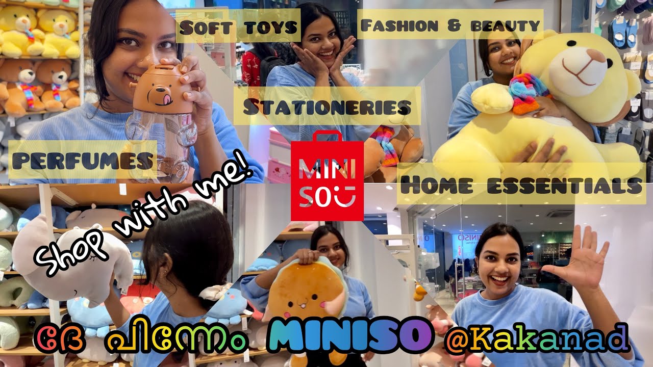 🦄ദേ പിന്നേം😎🌸MINISO Tour😉 | 2nd store🏬in Kochi📍kakanad @anubhavasasidharan