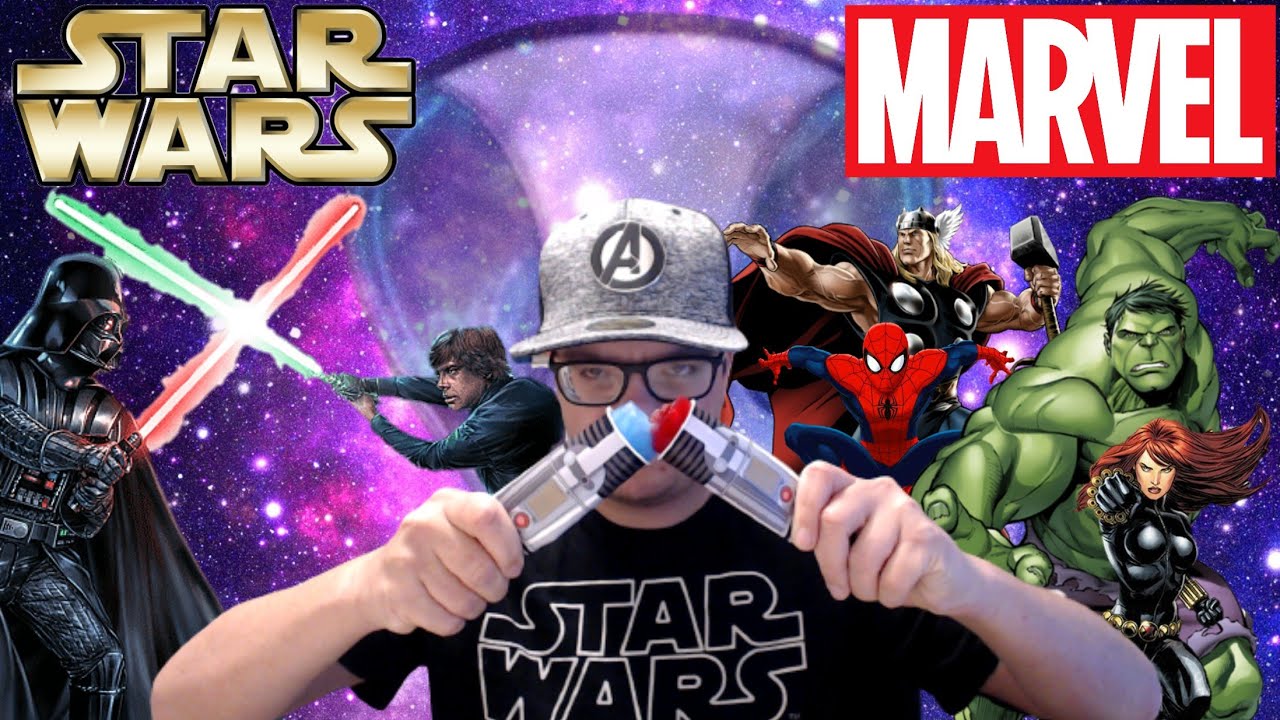 Marvel & Star Wars Is Smagning (Spider-Man, Avengers, Bl&aring; R&oslash;d Lyssv&aelig;rd,)