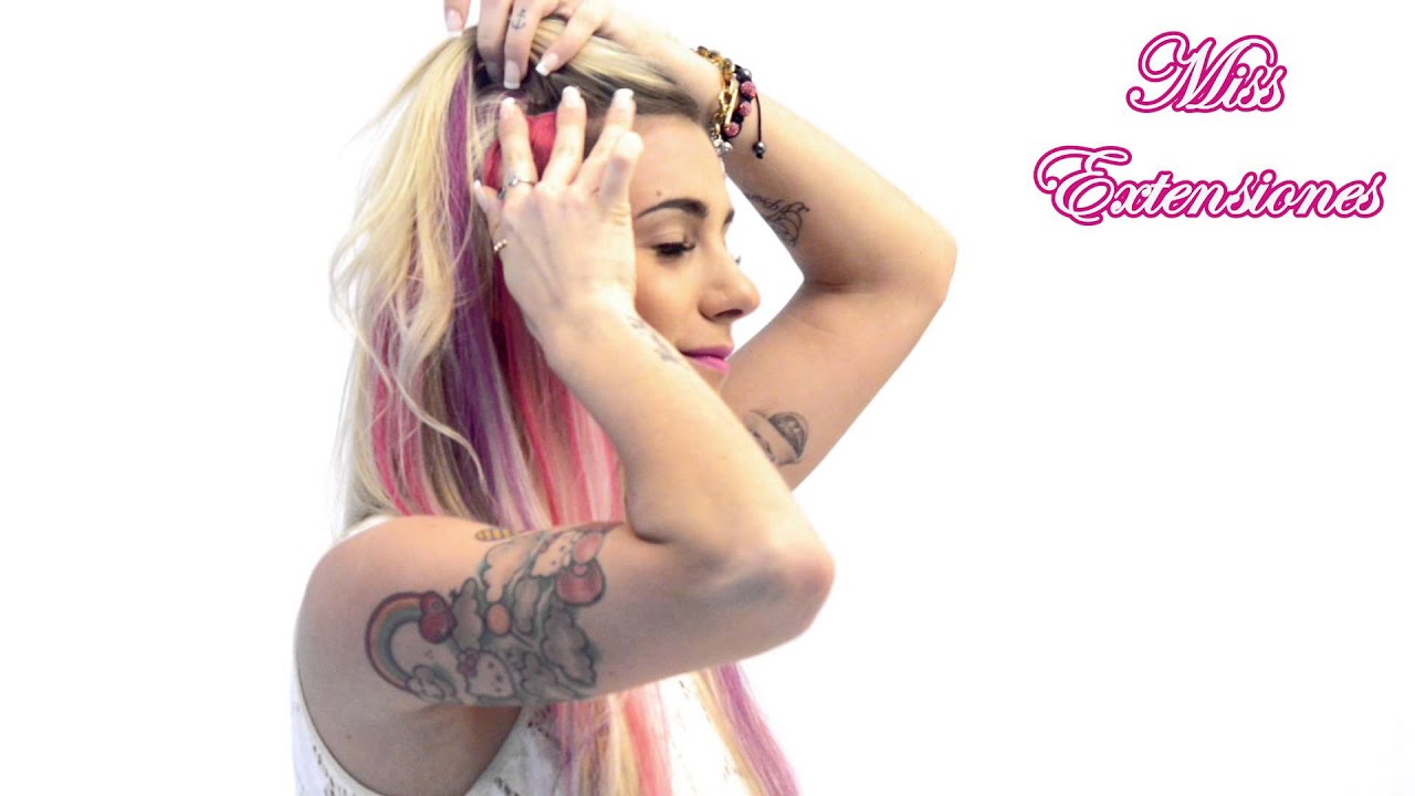 COMO COLOCARSE MECHAS DE COLORES