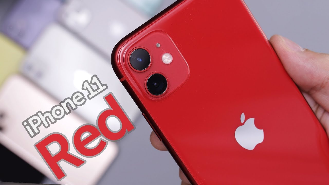 Распаковка и первые впечатления красного iPhone 11!