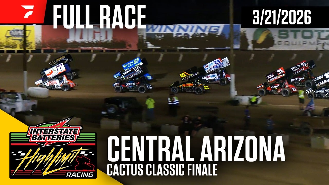 FULL RACE: High Limit Racing at Central Arizona Raceway 3/21/2026