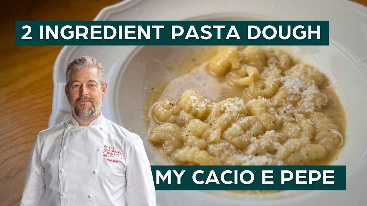 Домашняя паста менее чем за 5 минут - Cacio e Pepe