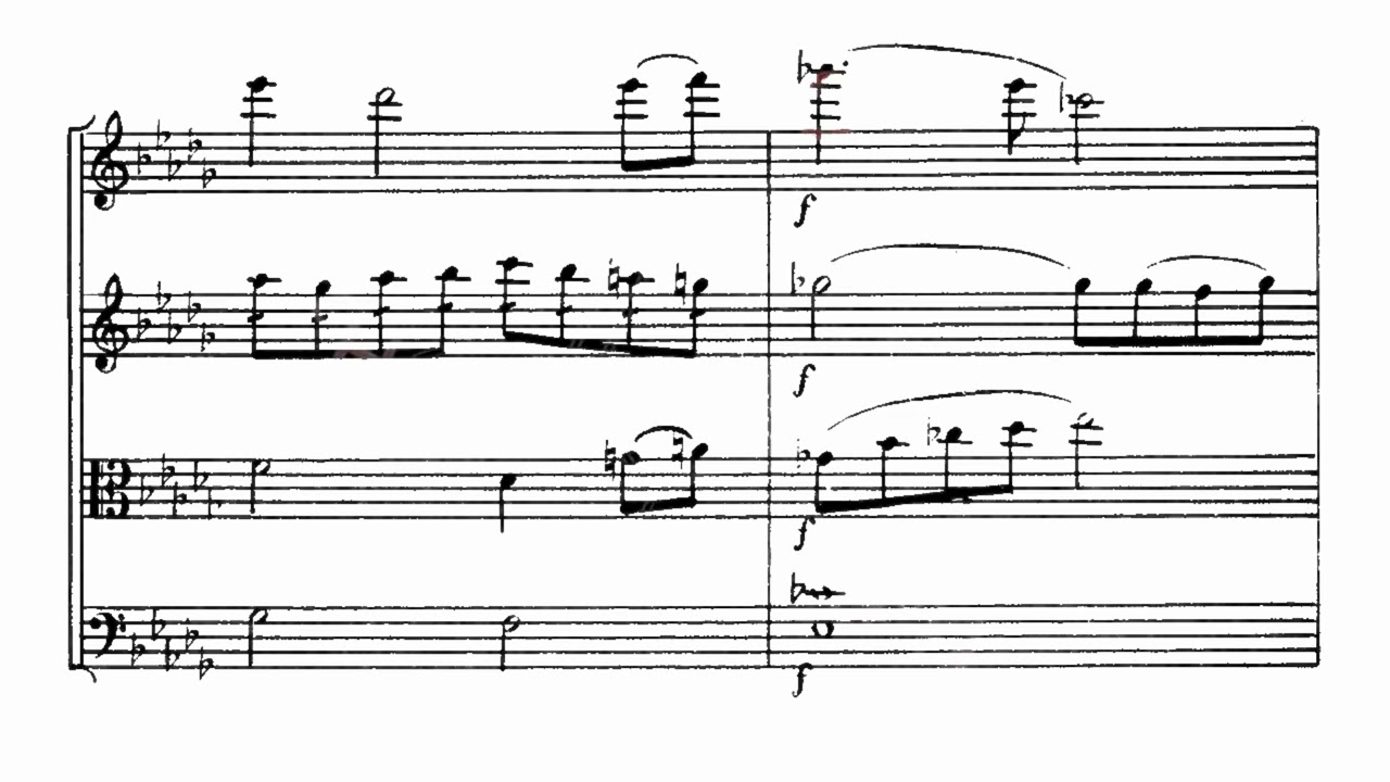 Alexander Shaverzashvili - String Quartet No.1 -＂Fantasy on the Czech Themes＂