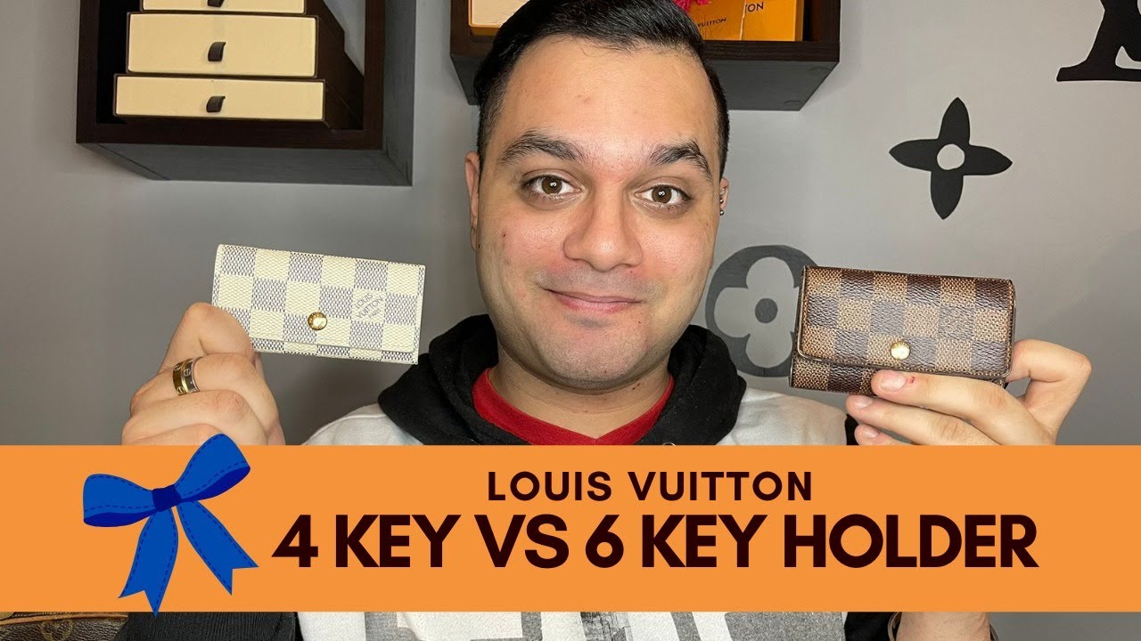 LOUIS VUITTON 4 KEY VS 6 KEY HOLDER | Best Small Leather Goods | Louis Vuitton Review