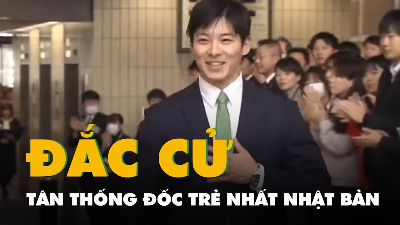 Tân thống đốc trẻ nhất Nhật Bản đắc cử ở tuổi 35