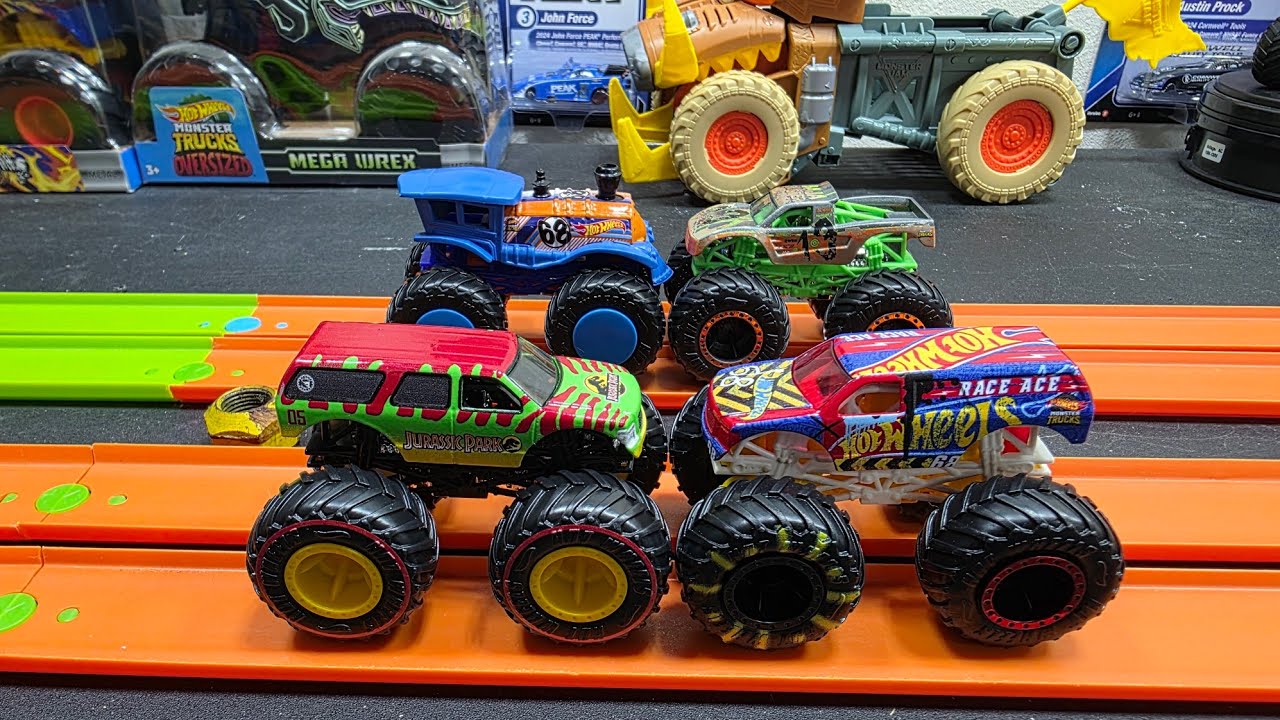 JURASSIC PARK V DEMO ACE V BAJA BUSTER V LOCO PUNK - DAILY DIECAST RACE - 01/21/2026