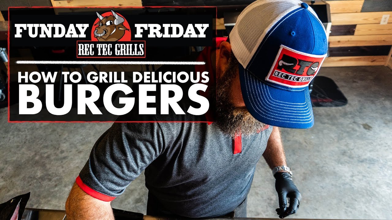 Funday Friday Week 1 • How to Grill Delicious REC TEC Burgers | REC TEC Grills