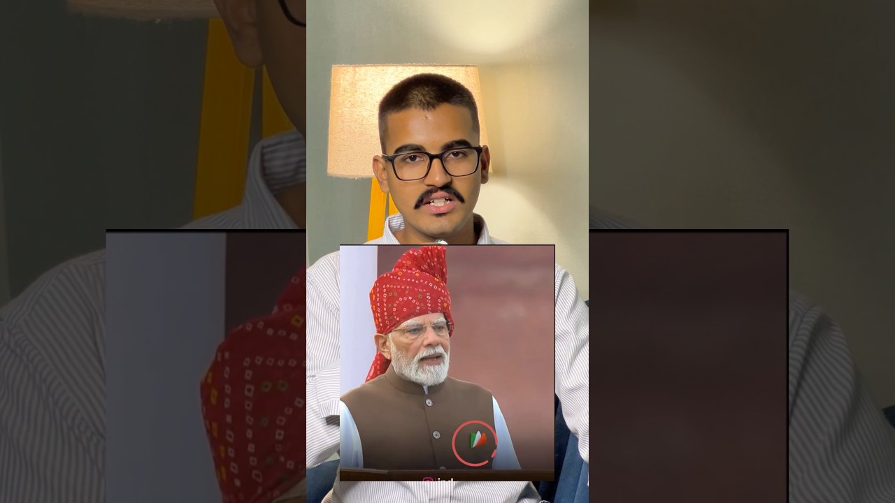 🚨 PM Modi's Tricolour Pocket Square Sparks A New Political Row 🇮🇳 #shorts #explore