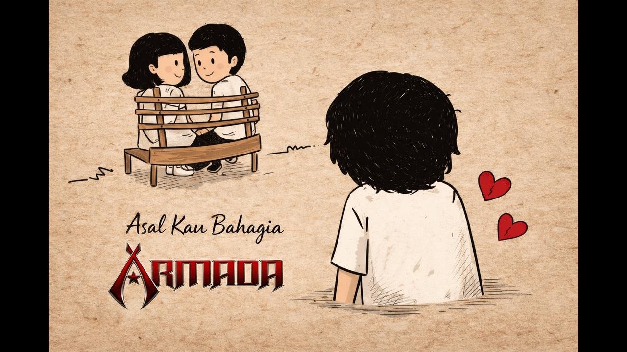 Armada - Asal Kau Bahagia (Official Lyric Video)