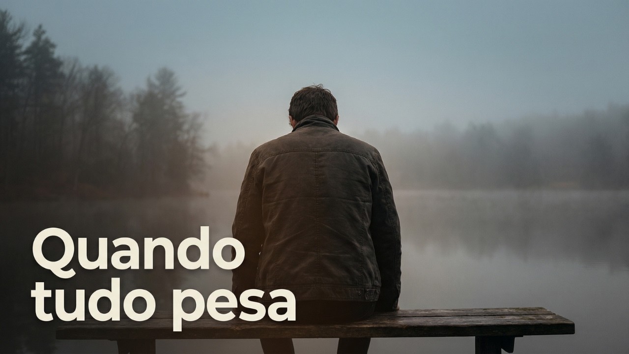 Escute quando o mundo estiver pesado