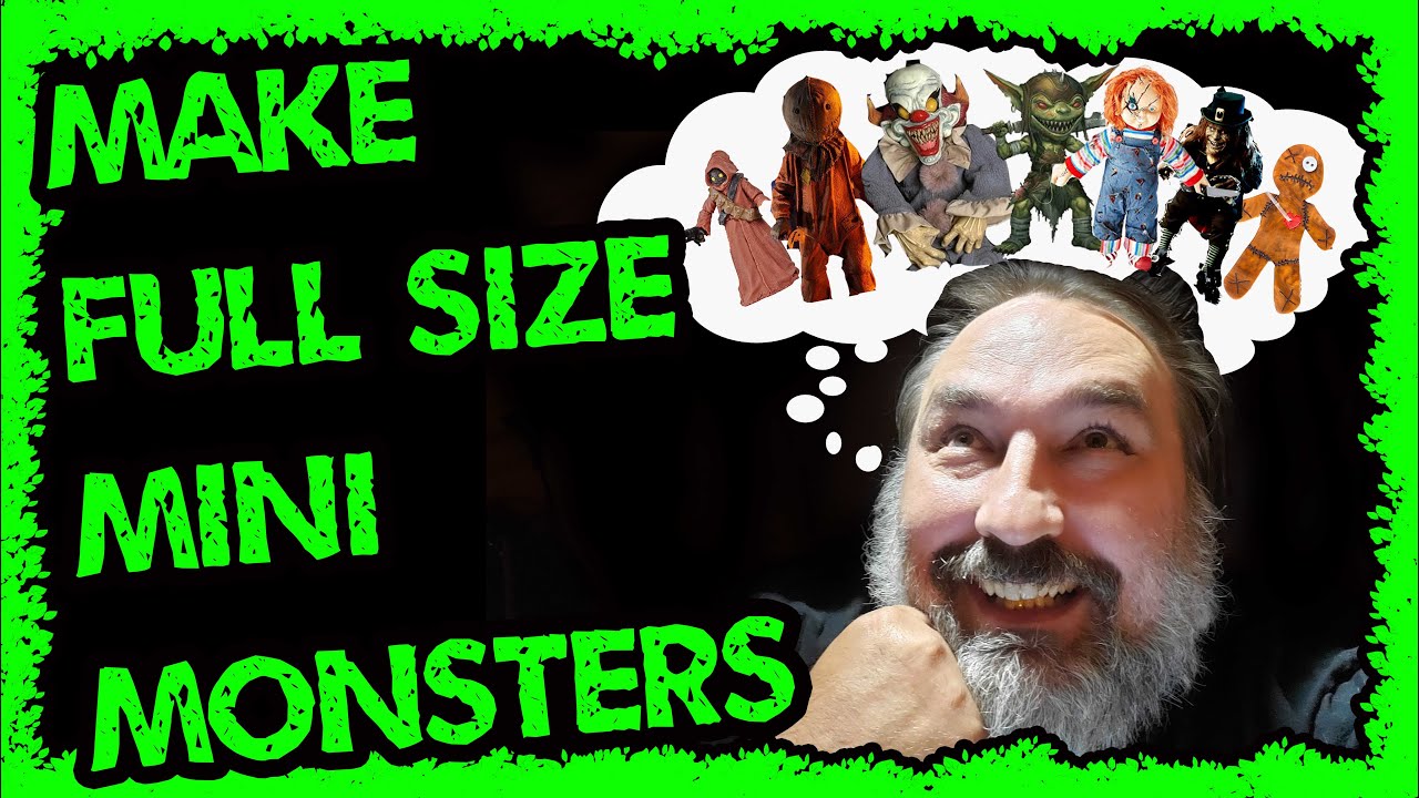 Bucket buddy mini monster prop