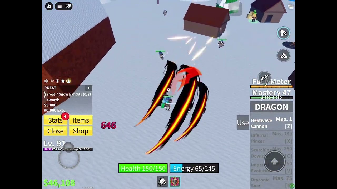 Blox fruits noob to pro with Dragon