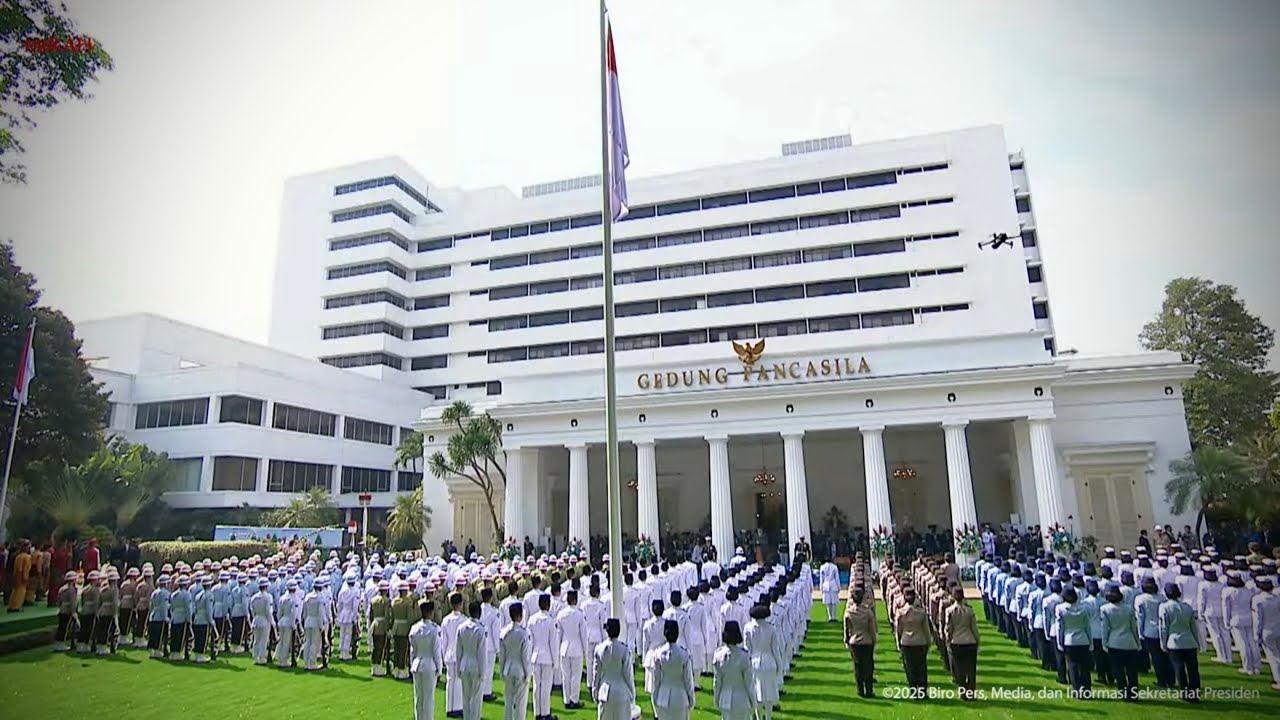 LIVE: Upacara Peringatan Hari Lahir Pancasila, Gedung Pancasila, 2 Juni 2025