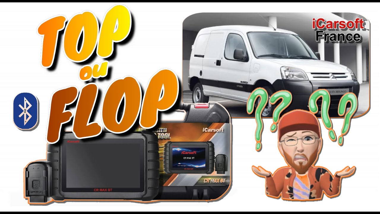 Mon Citroën berlingo ne démarre plus!!!…iCarsoft CR max bt