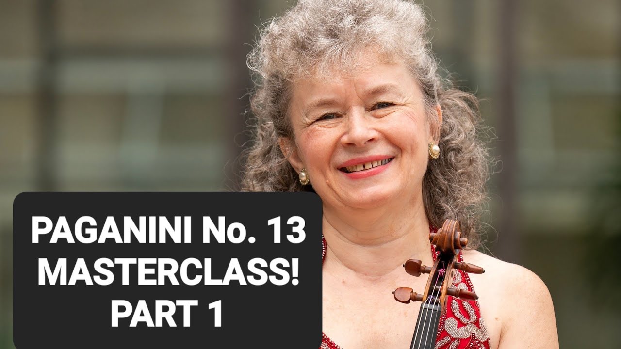 🎻🤔PAGANINI - CAPRICE No. 13, Part 1, 