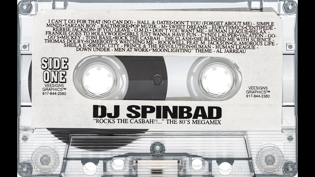 DJ Spinbad - Rocks The Casbah, 80's Mega Mix