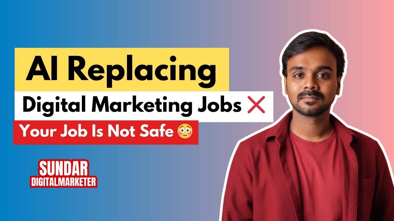 AI Replacing Digital Marketing Jobs❌ | Your Job is Not Safe 😳 | How to Survive?