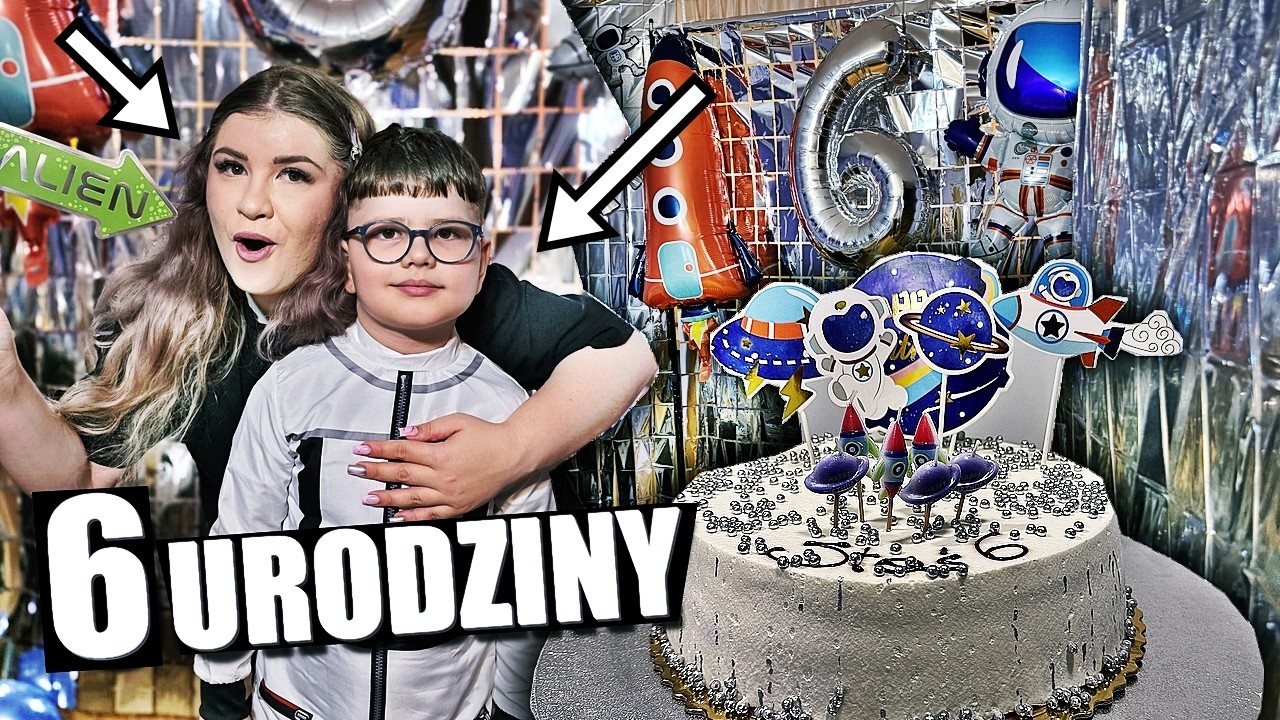 6 URODZINY STASIA 🎂 KOSMICZNA IMPREZA!
