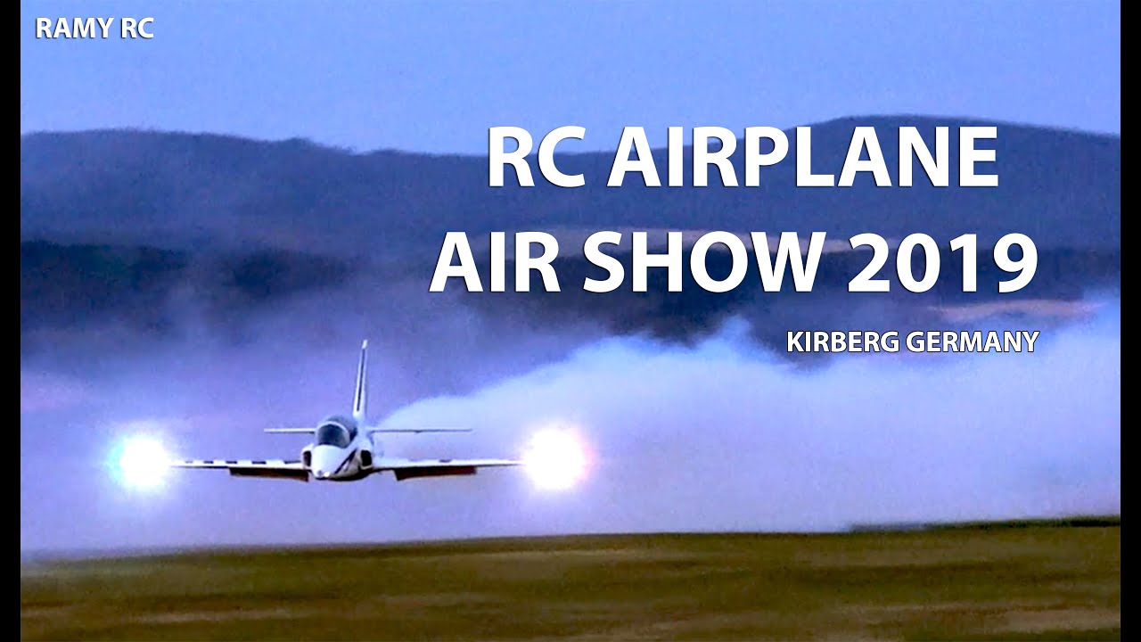 Huge RC airplanes air show in Kirberg-Germany 2019/ and we crashed our cars 🤦‍♂️