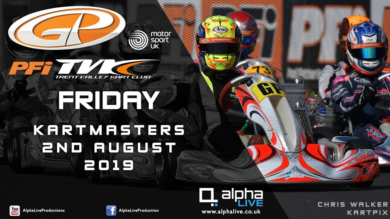 2019 Motorsport UK Kartmasters British Kart Grand Prix LIVE - FRIDAY