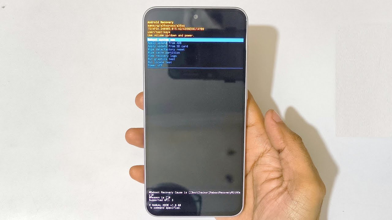 How to Hard Reset Samsung Galaxy A36 5G - Forgotten Password/Factory Reset