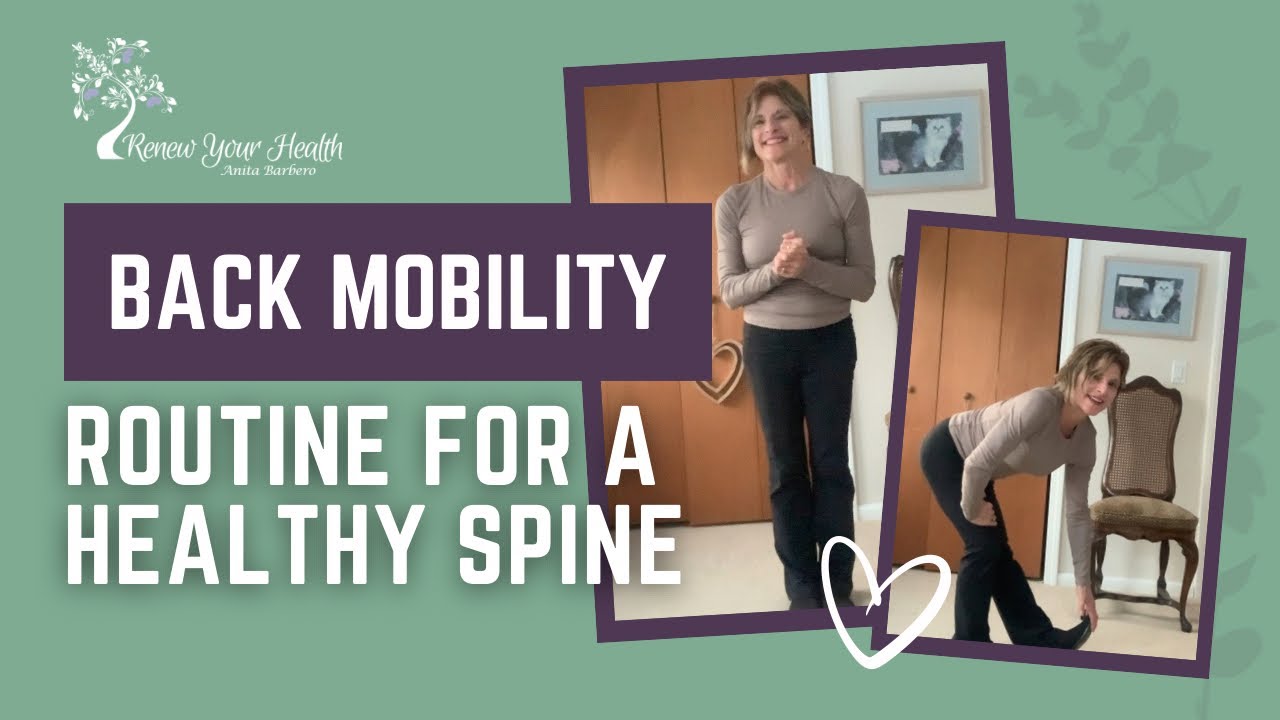 Back Mobility Exercise for a Healthy Spine | Anita Barbero