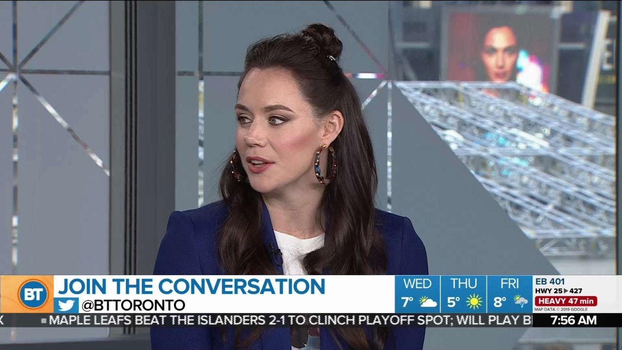 Tessa Virtue's epic hip hop dance!