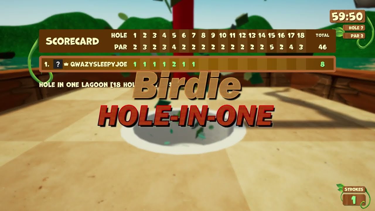 Golf It gameplay.